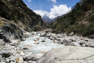 River in Annapurna national park