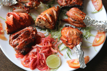 Tandoori Chicken, Indian food