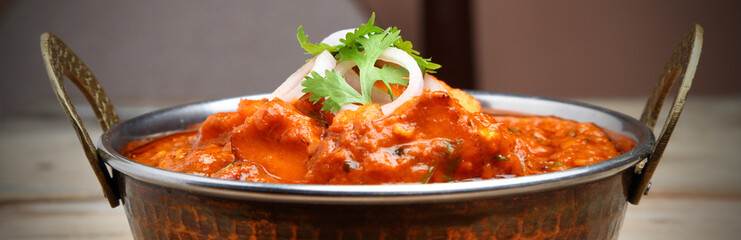 Indian Food or Indian Curry - obrazy, fototapety, plakaty