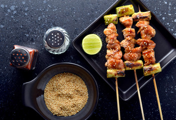 japanese chicken grill  Yakitori .
