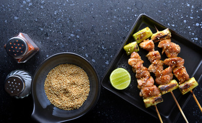 japanese chicken grill  Yakitori .