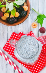 Milk with chia