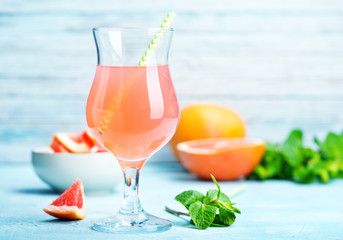 grapefruit and juice