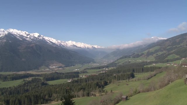 Salzachtal, Salzach, Berg, Alpenhauptkamm, Venedigergruppe, Hohe Tauern, Nationalpark, Fr&uuml;hling