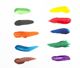 Watercolor painting on paper textured