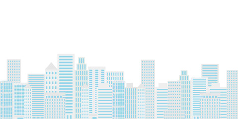 Obraz premium ビル 街並み 風景 背景