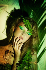 Portrait of Tribal woman