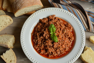 Italian food background