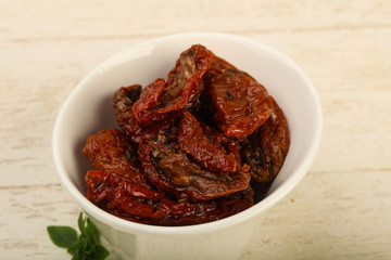 Dried tomato in olive oil