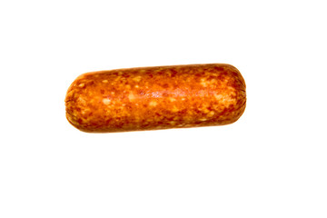 Sausage isolated on white background