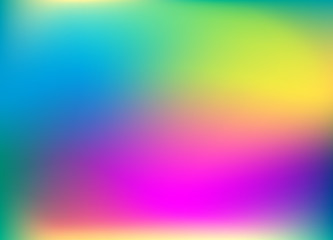 Obraz premium Rainbow pastel colored Holographic, colorful gradient background