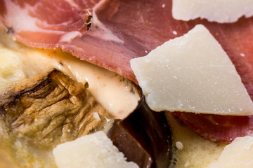 Pizza coppa parmezan