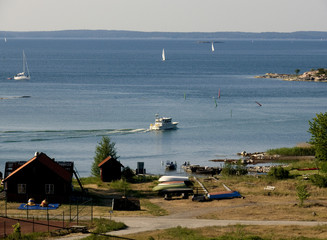 Obraz premium Utö, sverige