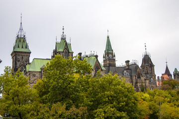 Fototapeta na wymiar Canada Parliament, Ottawa, Ontario, Canada