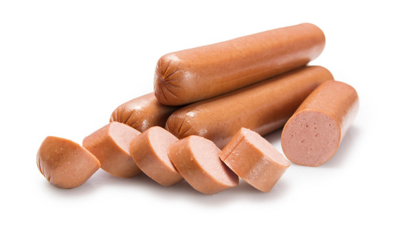 Trozos de salchicha