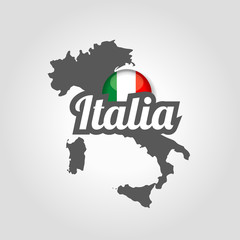 Obraz premium Italy Map