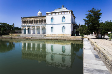 Fototapeta premium Sitorai Mokhi-Khosa Palace, Summer Emir's Residence, Bukhara, Uzbekistan