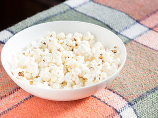 Homemade popcorn