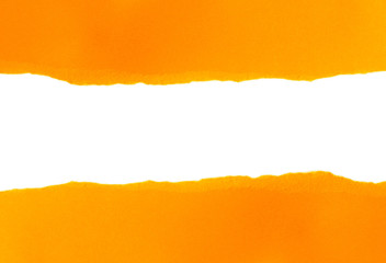 Piece of torn paper, space for copy