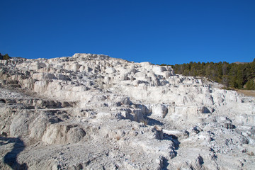 Mammoth hot springs