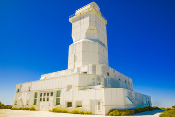 Mount Teide Observatory on the slopes of Teide volcano in Tenerife