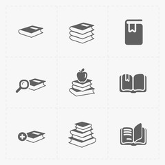 Modern Web Books set on White.