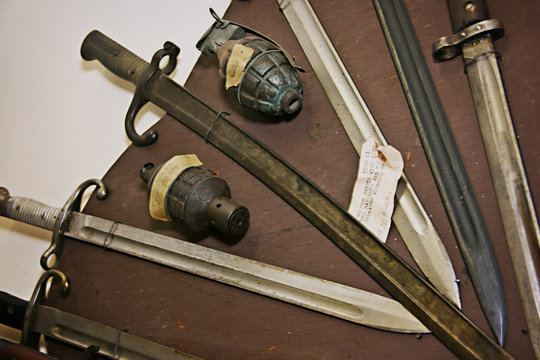 Swords and grenades