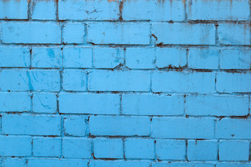 texture of a blue brick wall