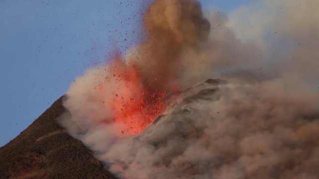 Mount Etna eruption
