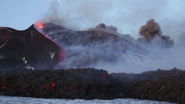 Mount Etna eruption