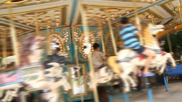 time lapse of Merry-Go-Round