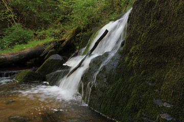 Fototapeta na wymiar cascade de l'écureuil, Auvergne