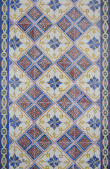 Aluzejo; Portuguese painted tin-glazed ceramic tile work.