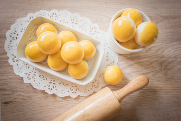 mung bean, soy bean, thai cake, cake, dessert, egg