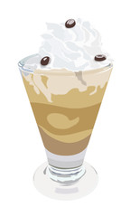 Café liégeois glace