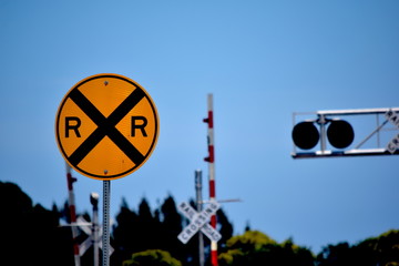 Fototapeta premium Railroad Crossing 