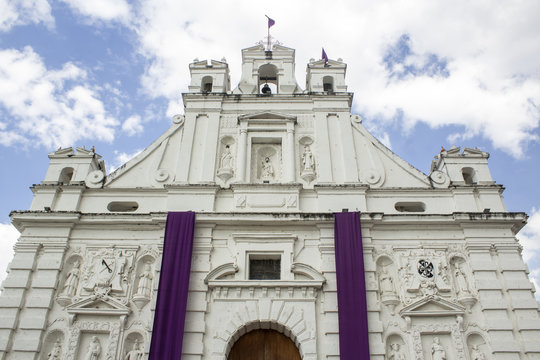 Catholic Church of Rabinal Baja Verapaz, Guatemala.