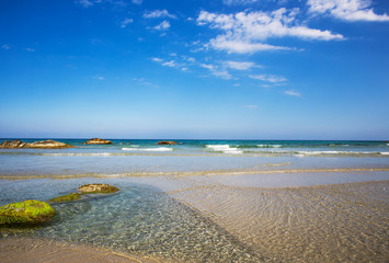 Orri beach in spring