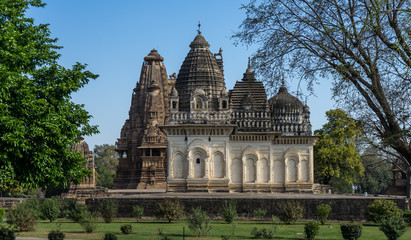 Obraz premium Pratapeshwar Temple. Western temples of Khajuraho. Madhya Pradesh, India.