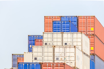 Cargo Containers Stack