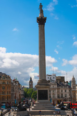 Nelson's column in London