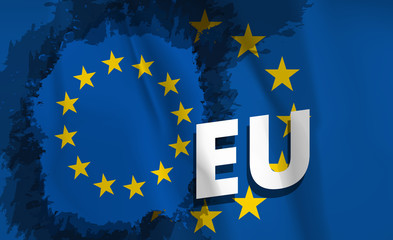 Flag of Europe (EU or European Union)