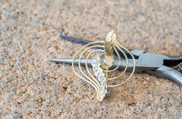 Obraz premium Reparation and restoration of jewelry