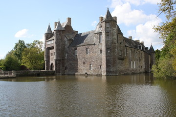 Fototapeta na wymiar Château de Trecesson