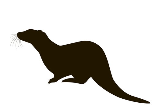 Otter Silhouette Images – Browse 730 Stock Photos, Vectors, and Video | Adobe Stock