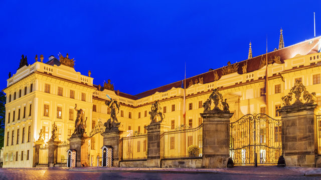 Royal palace in prague, czech republic