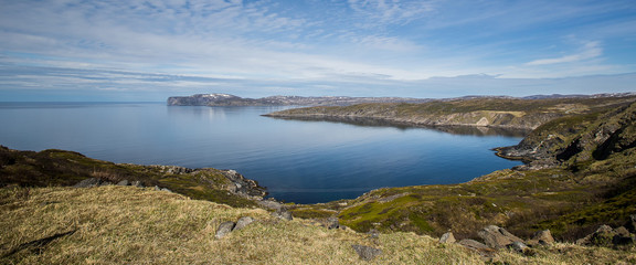 Serenity lake in the mountains