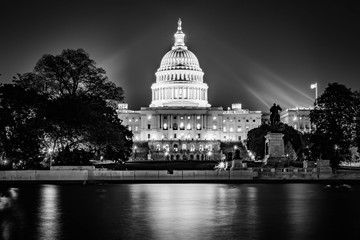 Capitol in Black and White