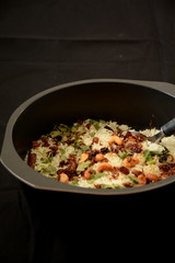 Mussels biryani
