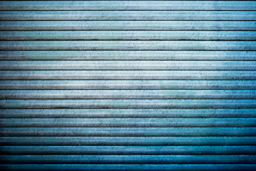 Obraz premium Obsolete planks painted in blue color